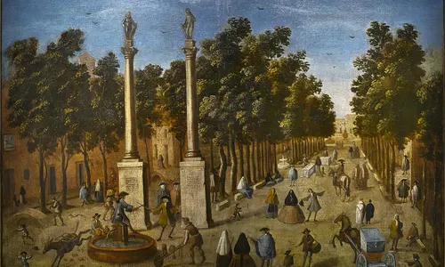 Alameda de Hércules Séville, place historique bohème