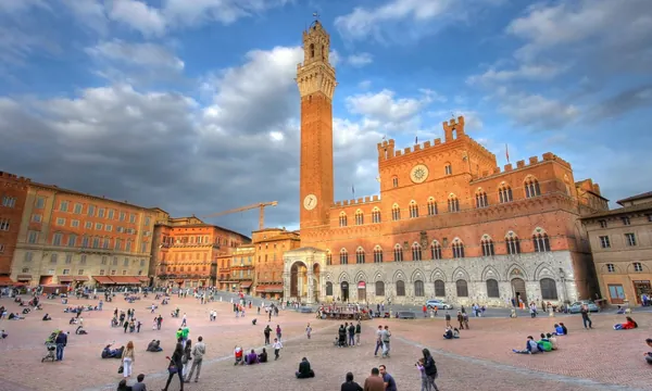 Piazza del Campo, Sienne