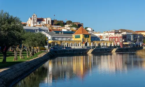 Rive de l'Arade et vieux pont, Silves