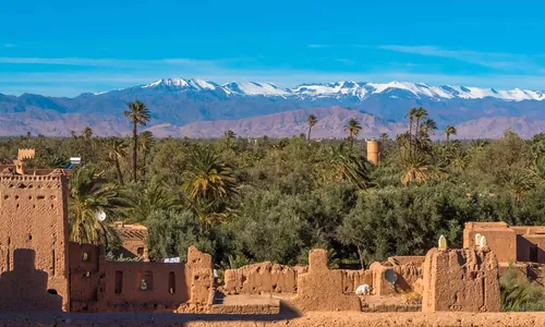 Le centre et le souk, Skoura