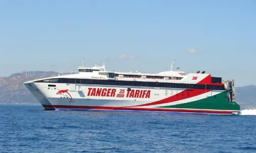 Port de Tarifa et ferry vers Tanger