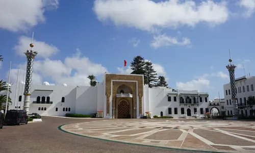 La médina et la place El Feddane, Tétouan