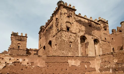 La kasbah du Glaoui sur Ighir n'Mehalt, Tinghir