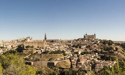 Quartier Cigarral Tolède, rive sud vue panoramique UNESCO