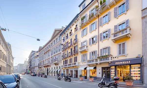 Quartier Crocetta à Turin, avenues arborées résidentielles