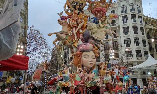 Quartier Eixample Valence, élégant jardins Turia
