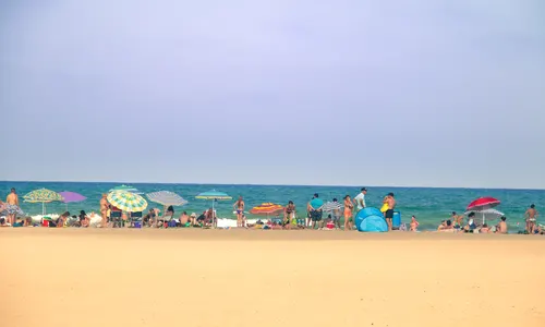 Plage Malvarrosa Valence, front de mer balnéaire