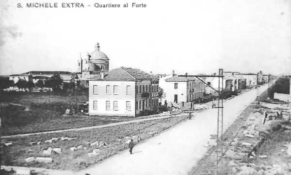 San Michele Extra à Vérone, secteur est de la ville