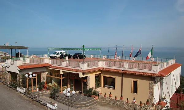 Hotel Il Nido, vue baie de Naples