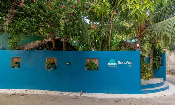 SeaLaVie Inn Ukulhas chambre vue verdure