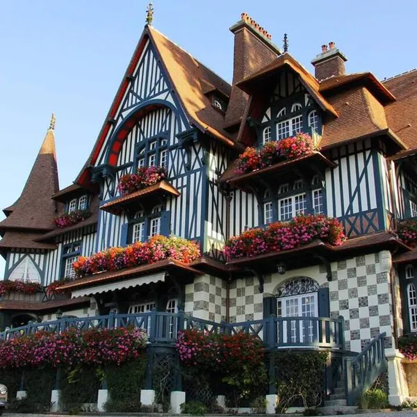 Deauville, planches et villas