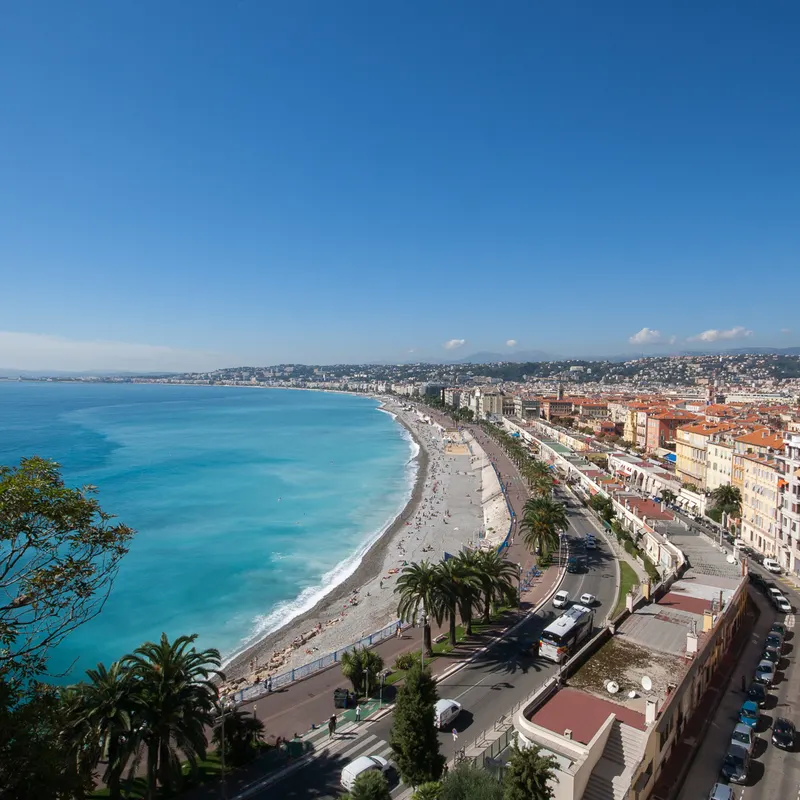Nice et la Promenade des Anglais, Côte d'Azur