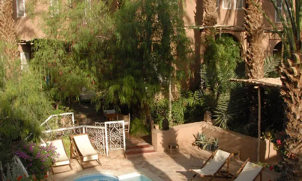 Villa Zagora Desert Retreat Restaurant-Pool-Sahara Tours, Zagora